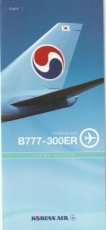 Korean Air Boeing 777-300ER brochure Korean Air Boeing 777-300ER brochure