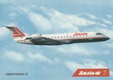 Lauda Air Canadair Regional Jet CRJ sticker