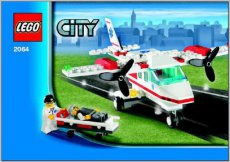 Lego City 2064 - Air Ambulance Plane New Free Shipping