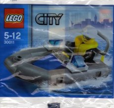 Lego City 30011 - Police Dinghy polybag