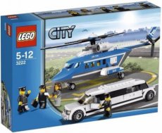 Lego City 3222 - Helikopter met Limousine Lego City 3222 - Helikopter met Limousine