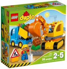 Lego Duplo 10812 - Truck & Tracked Excavator Lego Duplo 10812 - Truck & Tracked Excavator