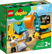 Lego Duplo 10931 - Truck & Tracked Excavator Lego Duplo 10931 - Truck & Tracked Excavator