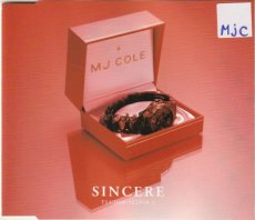 MJ Cole - Sincere CD Single MJ Cole - Sincere CD Single