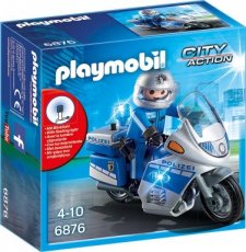 Playmobil City Action 6876 - Motorradstreife LED Playmobil City Action 6876 - Motorradstreife mit LED-Blinklicht