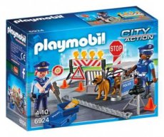 Playmobil City Action 6924 - Politiewegversperring