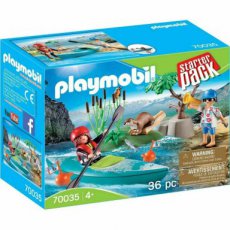 Playmobil Family Fun 70035 - Starter Pack Kayak Ad Playmobil Family Fun 70035 - Starter Pack Kayak Adventure