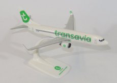 Transavia Airlines Boeing 737-800 new cs 1/200 Transavia Airlines Boeing 737-800 new cs 1/200 scale desk model PPC