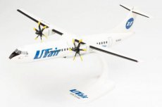 UTair ATR 72-500 VQ-BLM 1/100 scale desk model UTair ATR 72-500 VQ-BLM 1/100 scale aircraft desk model